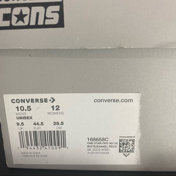 Converse x Alexis Sablone One Star Pro Ox Low Top White Mens - Picture 11 of 11